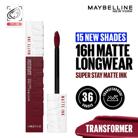 Maybelline New York Super Stay Matte Ink Liquid Lipstick, Lasts Up to 16 Hours