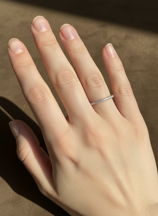 Mystic Echo Lab Diamond Ring
