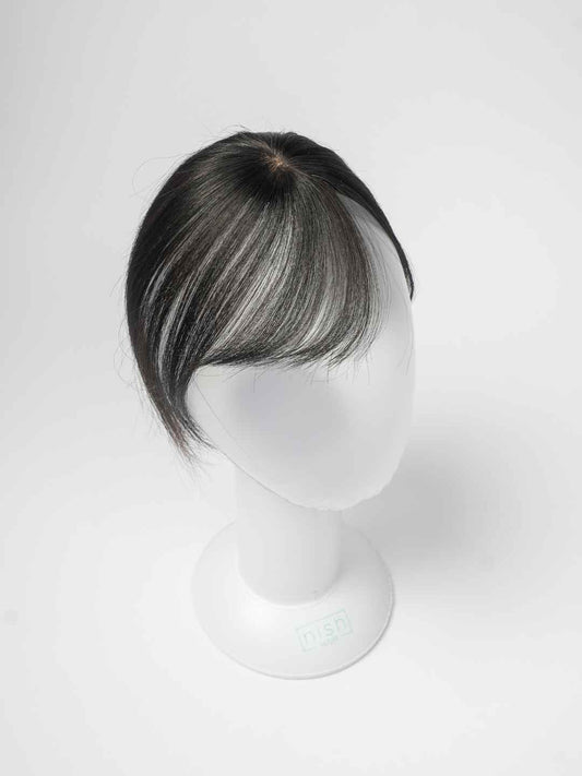 Tiny Topper with Bangs | Hair Topper