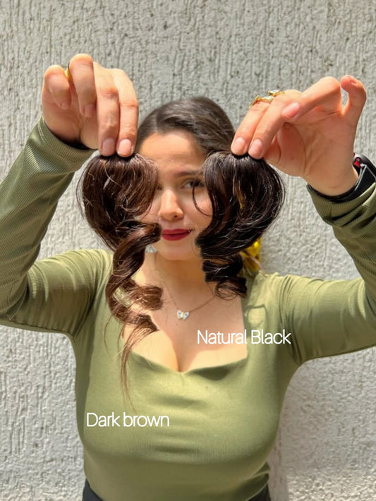 Frame My Face - Set of 2 Seamless Clip-In (Perfect for Receding Hairline)