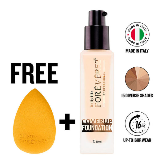Coverup Foundation with Free Sponge