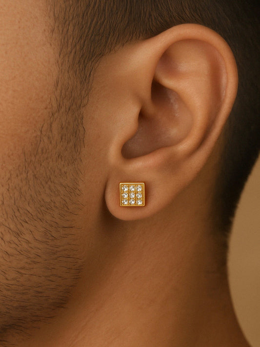 Matias Lab Diamond Earrings - Modern Elegance