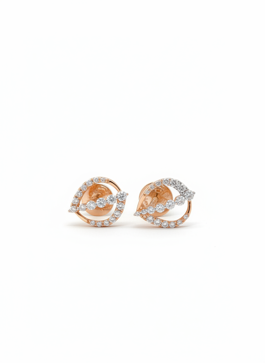 Twilight Crest Lab Diamond Earring