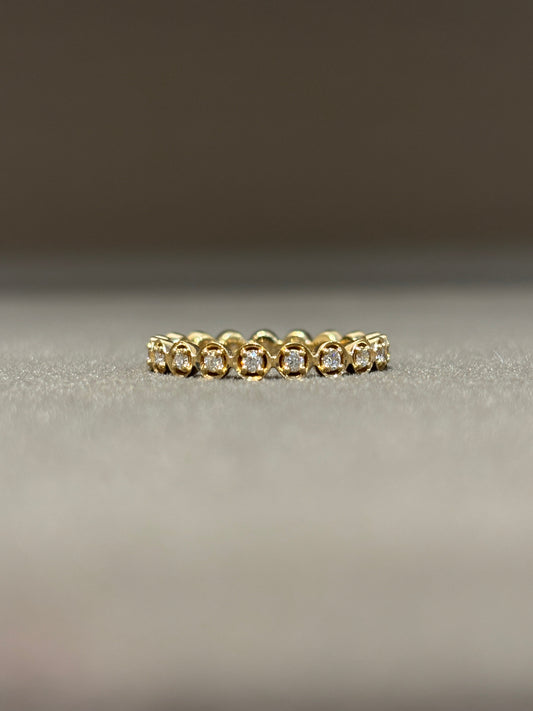 Wanyi Lab Diamond Ring - Modern Romance