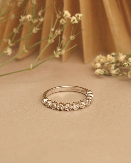 Juniver Lab Diamond Ring Modern Royalty