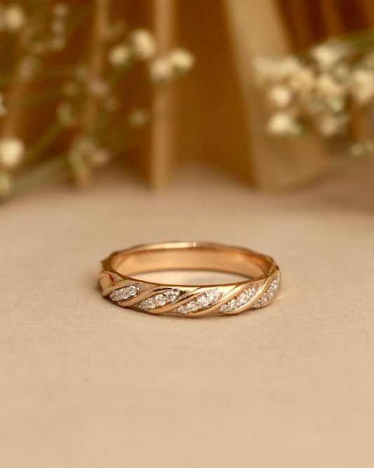 Zarielle Lab Diamond Ring - Sleek Sophistication