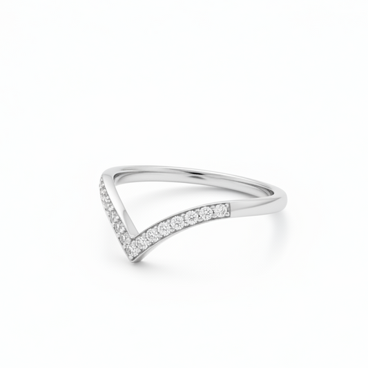 Cascade Lab Grown Diamond Ring - Elegant & Refined