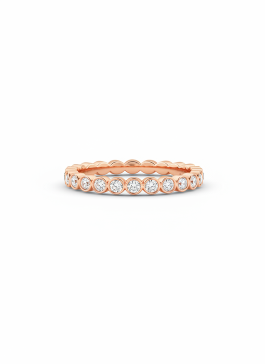 Ulani Lab Diamond Ring - Graceful Simplicity