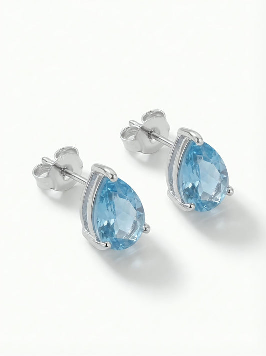 Belisca 48 Pointer Lab Diamond Earring - Sleek Elegance